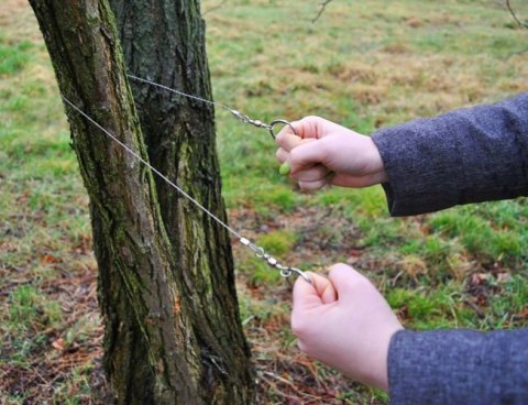 Piła ręczna strunowa survival