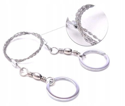 Piła ręczna strunowa survival