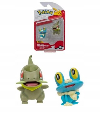 Pokemon figurki bitewne Froakie + Axew oryginalne