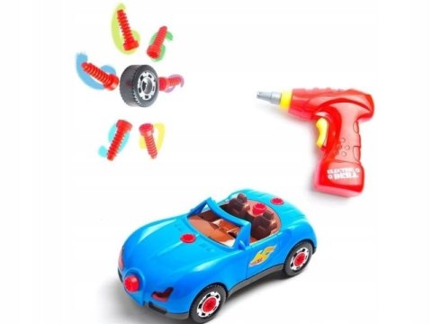 Samochód do rozkręcania i skręcania Bugatti