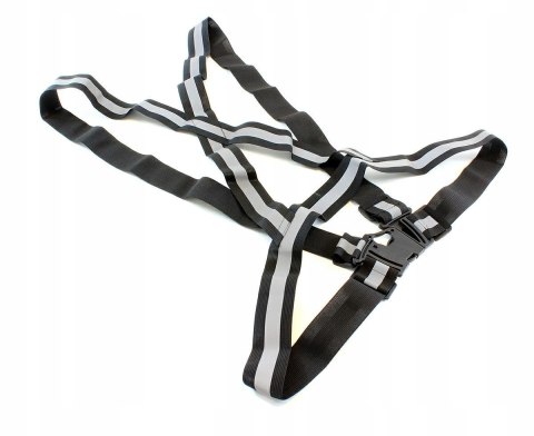 Szelki odblaskowe do biegania kamizelka regulowana