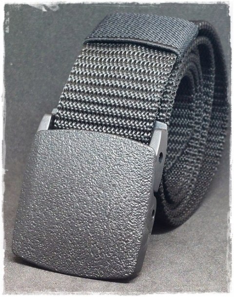 Taktyczny pasek do spodni khaki zielony uniwersalny survivalowy