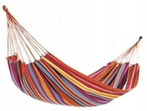 WIELKI HAMAK OGRODOWY DWUOSOBOWY MOCNY 150x190cm