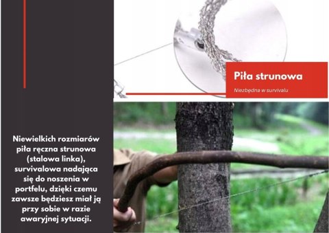 Zestaw przeżycia SURVIVAL niezbędnik przetrwania