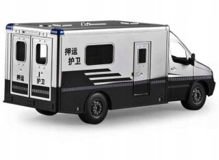 Furgonetka zdalnie sterowana samochód transportowy