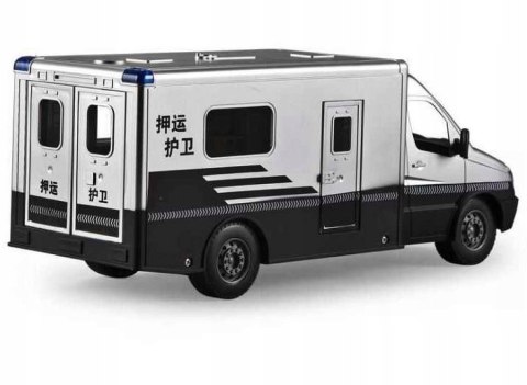 Furgonetka zdalnie sterowana samochód transportowy