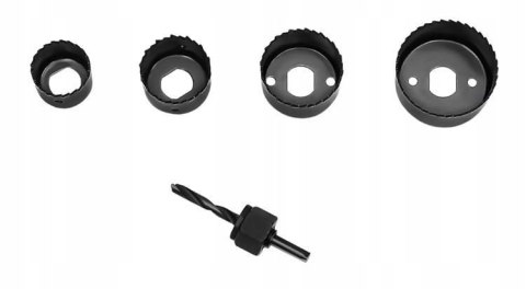 Otwornica do drewna zestaw otwornic