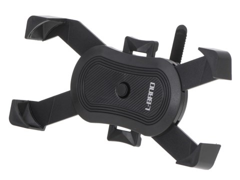 Uchwyt rowerowy motycyklowy na telefon czarny