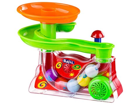 Edukacyjna Fontanna z Piłek - skaczące piłeczki