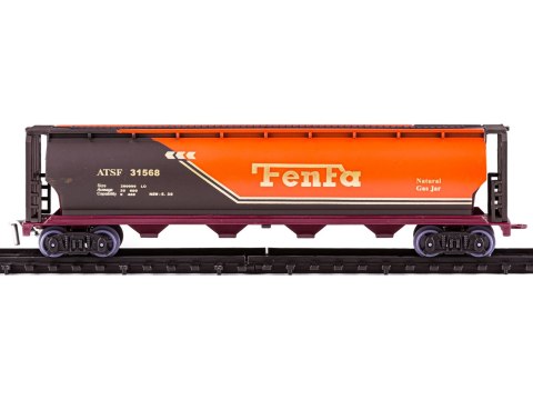 Kolejka Fenfa - Parowóz + Cysterny Tory Lokomotywa