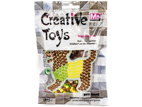 Koraliki do prasowania, Prasowanka, Szablon, Saszetka PIES, PIESEK W KOSZULCE