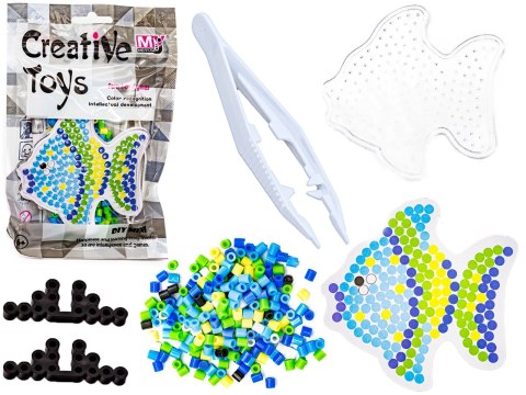 Koraliki do prasowania, Prasowanka, Szablon, Saszetka RYBKA