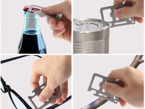 Multitool 10w1 - Kombinerki, Nóż, Piła, Karta Przeżycia Jakemy