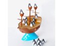 Gra Zręcznościowa Balansujący Okręt Piracki Statek Balansujące Pingwiny na Statku