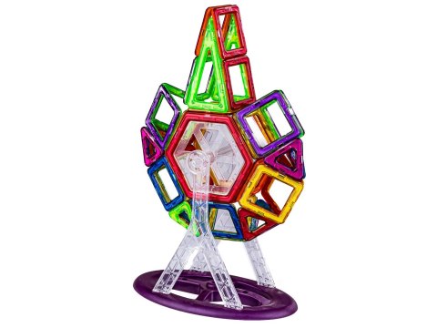 Konstrukcyjne Klocki Magnetyczne 112 Elementów