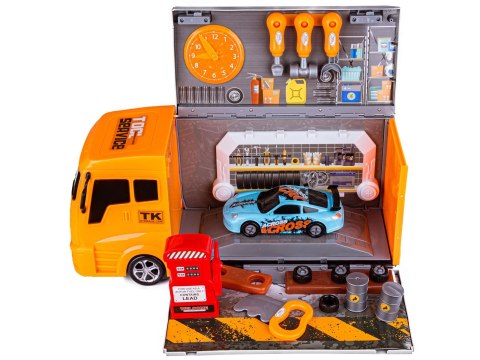 Ciężarówka, Warsztat Samochodowy + Narzędzia 36 Elementów Samochód Auto