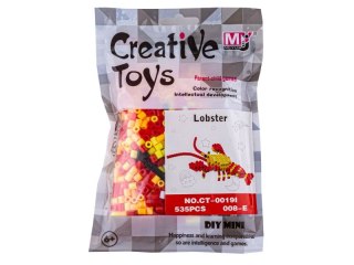 Koraliki do prasowania Wersja 3D, Szablon HOMAR, Saszetka, Prasowanka