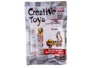 Koraliki do prasowania Wersja 3D, TIR DŹWIG HDS CIĘŻARÓWKA, Saszetka, Prasowanka