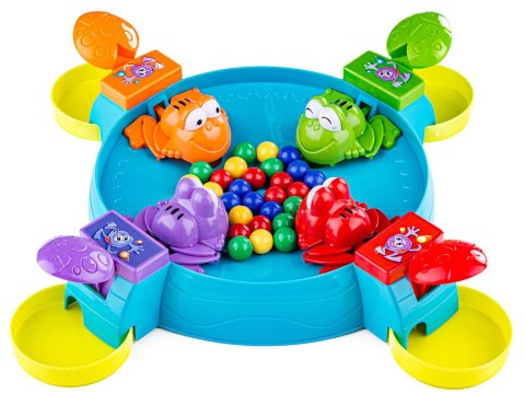 Gra Planszowa Karmienie Żabek, Głodne Żabki Jak Hipcie Feeding Froggies
