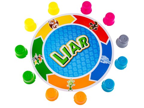 Gra Rodzinna Kłamca, Kłamczuch, LIAR, Karty, Pinokio Okulary I Nos