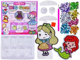 Haft Diamentowy Mozaika Diamentowa Naklejki Mozaika Księżniczki