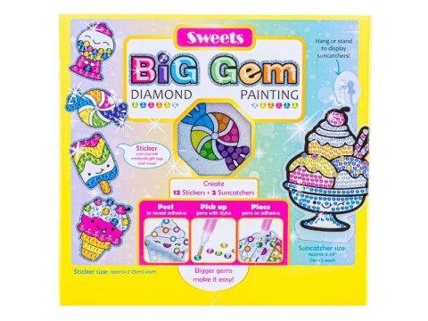 Naklejki z Mozaiką diamentową Mozaika Diamentowa Słodycze