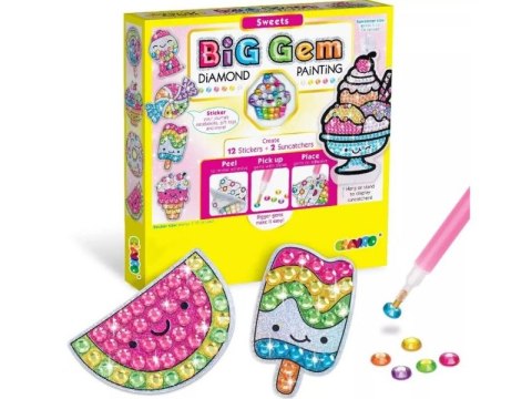 Naklejki z Mozaiką diamentową Mozaika Diamentowa Słodycze