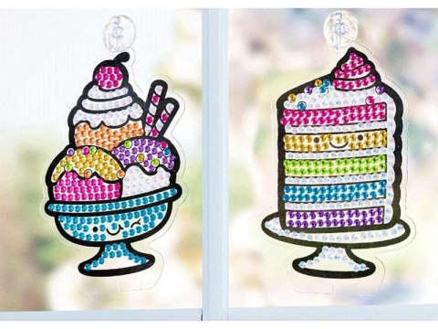 Naklejki z Mozaiką diamentową Mozaika Diamentowa Słodycze