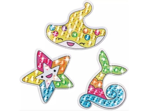 Naklejki Mozaika diamentowa Haft Diamentowy Syrenki, Morskie Zwierzęta