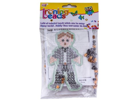 Koraliki do prasowania, Prasowanka, Szablon, Saszetka ZABAWKA, LUDZIK, CHŁOPEK, PAJACYK