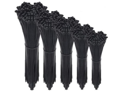 Trytytki, Opaski Zaciskowe, Samozaciskowe, Kablowe 3,6x120 Zestaw 100 sztuk
