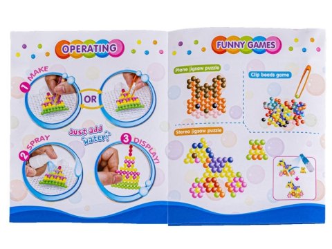 Koraliki Wodne KOSMOS, Ufo, Statek Kosmiczny, Zestaw, Akcesoria