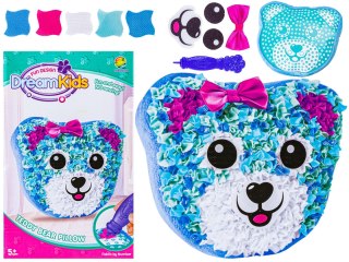 Kreatywny Zestaw Wyszywanka, Maskotka, Pluszak Do Szycia, Poduszka Do Ozdobienia DIY MISIU, NIEDŹWIADEK