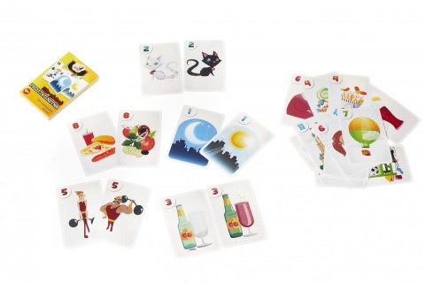 Gra karciana Edu Piotruś przeciwieństwa karty do gry 4+ Muduko